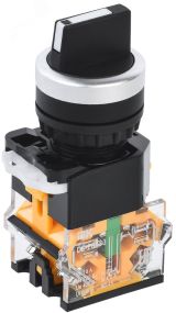 Переключатель D8-20X33 3 полож. 2з черный BSW30-20X33-4-24-2-K02 IEK