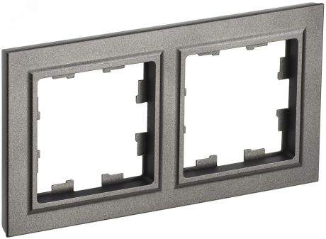 BRITE Рамка 2 поста РУ-2-БрШ шампань BR-M22-K37 IEK