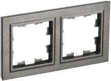 BRITE Рамка 2 поста РУ-2-БрШ шампань BR-M22-K37 IEK