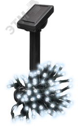 Солнечная светодиодная гирлянда SLR-G01- 50W хол. бел. 50 LED ФАZА 5027282 JazzWay