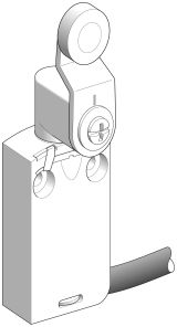Выключатель концевой 1НО1НЗ с кабелем 3м XCMD2116L3 Schneider Electric