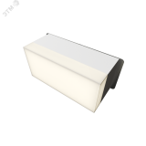 Светодиодный светильник RVE-LBX-LUMO20-PLAZA7515010-1-GR (Прямоугольник Грильято 1шт 65х140х60мм 12Вт встраиваемый 4000K Белый) RVE00003250 RVElektro