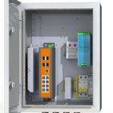 Узел коммутационный 8хPoE, 2хSFP, 4хSC, IP66, 300х400х210 мм 00-00015655 Mastermann