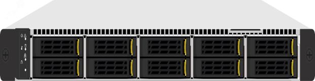Сервер двухпроцессорный X3-105 L12 1U, Xeon Scalable v3, до 12 накопителей, ОЗУ до 8 ТБ DDR4 X3-105 L12 YADRO