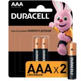 Элемент питания LR03-2BL BASIC CN (24/96/14592) Б0026812 Duracell