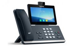 Телефон IP со съемной 5 МП HD-камерой, с поддержкой 16 SIP-аккаунтов, сенсорный экран 7' с разрешением 1024х600, без блока питания SIP-T58W Pro with camera Yealink