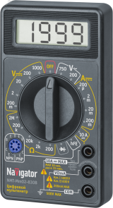Мультиметр цифровой Navigator NMT-Mm02-830B (830B) 23919 Navigator Group