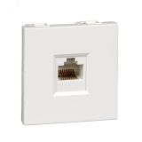 Розетка W45 1XRJ45 CAT.5E формата 45Х22,5 белая RAL 9003 RIN-145K5E-B Schneider Electric
