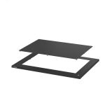 Комплект крыши с фланцем черные RAL9005 ШхГ 1200x800 мм R5NKRF128B DKC