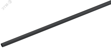 Трубка термоусадочная ТТУ 5/2,5 черная 1м GENERICA UDR10-005-D25-001-K02-G IEK