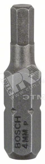 Бита HEX 4х25 XH (3шт) 2607001724 BOSCH