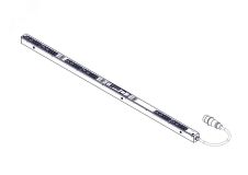 Блок распределения питания Uniprom. управляемый. 0U. 400В. 3Ф. 32A. 18xC13 12xC19. 3м кабель. IEC309 UP8986 Systeme Electric