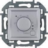 Термостат с внешним датчиком для тёплых полов INSPIRIA алюминий 673812 Legrand
