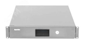 Полка (ящик) для документов 2U. 88х483х460мм (ВхШхГ). цвет серый (RAL 7035) 495788 Hyperline