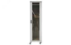 Шкаф напольный телекоммуникационный 19д42U(800x800) передняя дверь стекло 130411-00703 ССД