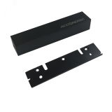 Замок электромагнитный ML-200K Premium Black с планкой AT-13143 AccordTec