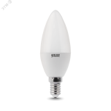 Лампа светодиодная LED 8 Вт 540 лм 4100К AC180-240В E14 свеча нейтральный Elementary 33128 GAUSS