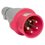 Вилка переносная 015 3Р+РЕ+N 16А 380В IP44 EKF PROXIMA ps-015-16-380-PRO EKF