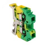 Колодка клеммная самозажимная JXB-S-6 41А земля PROxima plc-jxb-s-6pe EKF