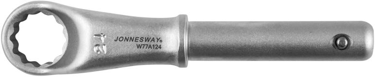 Ключ накидной усиленный, 24 мм, d18.5/180 мм 046318 Jonnesway