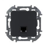 INSPIRIA розетка информационная RJ 45  категория 5e  UTP антрацит 673828 Daccord/Legrand