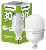 Лампа светодиодная HP 30Вт 230В 4000К E27 GENERICA LL-HP-30-230-40-E27-G IEK