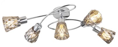 Люстра Florrie 7065-735 5 х Е14 40 Вт Б0055374 Rivoli