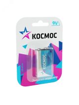Батарейка 6LR61 (крона) 9V Alkaline 1BL KOC6LR61MAX1BL Космос