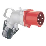 Вилка угловая IP44 3К+З 400v 63А Hypra 053873 Legrand