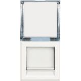 Axolute Розетка компьютерная RJ45 UTP категория 6 белая HD4279C6 BTicino