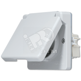 Розетка штепсельная SCHUKO накладная 16A 250V 620N JUNG