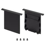 Заглушка SL-LINIA52-3L-F-LOW BLACK глухая (Arlight, Пластик) 044706 Arlight