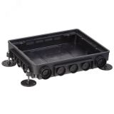 Коробка напольная ONFLOOR 24 модуля KNU-80-16-PA-9011 IEK