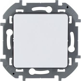 Переключатель промежуточный винтовые клеммы INSPIRIA 10 AX 250 В~ белый 673680 Legrand