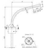 Кронштейн ТАНС.41.125.000 (1.К1-1,5-1,5-О3-ц) OE-00070 OPORA ENGINEERING