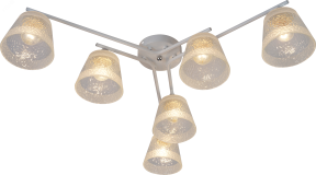 Люстра Constance 3155-306 6 х Е27 60 Вт модерн Rivoli (Б0059261) Б0059261 Rivoli