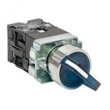 Переключатель BD33 3P c синей подстветкой 230В NO PROxima xb2-bk33-b-230 EKF