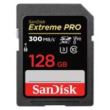 Карта памяти 128GB SD Extreme Pro UHS II, SDXC, 180 МБ/с, Class 10 157981 SanDisk