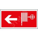 Знак безопасности PP-40205.F30''Указ. движения к пожарному крану налево'' a18428 Белый свет