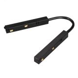 Коннектор гибкий MAG-ORIENT-CON-FLEX-LONG-POWER (BK) (, IP20 Пластик, 3 года) 036642 Arlight