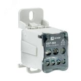 Блок распределения (Кросс) крепеж на панель DIN КБР-80А plc-kbr80 EKF