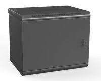 Шкаф настенный 19-дюймовый 9U 500x600х600мм стальная дверь несъемные стенки 432777 Hyperline