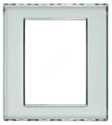 LivingLight Рамка прямоугольная 3+3 модуля Kristall LND4826KR BTicino