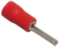 Наконечник круглый штыревой изолированный НкИш 0. 5-1.5 красный (100шт) UNL11-L23-A19 IEK