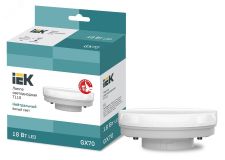 Лампа светодиодная T110 таблетка 18Вт 230В 4000К GX70 IEK LLE-T110-18-230-40-GX70 IEK