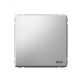 ARTGALLERY 1-клавишный переключатель IP44, 10АХ, механизм, алюминий GAL440361 Systeme Electric