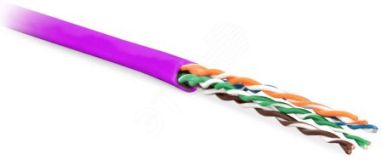 Кабель UUTP4-C5E-P24-IN-LSZH-PK-305 (305 м) витая пара неэкран.кат.5e 4 пары 444263 Hyperline