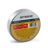 Изоляционная лента 0,13*19 мм, 20 м. серебро, INTP01319-20 39911 STEKKER
