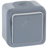 Переключатель 2п серый 069717 Legrand