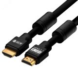 Кабель HDMI 2.1 19М на 19М, 0.5 м., AL черный, ферритовые кольца 1000699013 Greenconnect